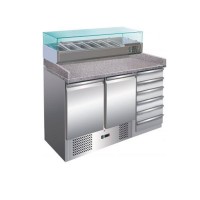 Стол пиццерийный 257 л Forcar G-S903PZCAS