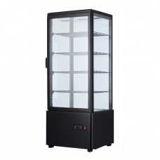Шкаф-витрина холодильная Reednee RT98B black