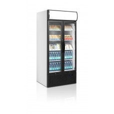 Холодильна шафа Tefcold FSC890H-P зі склом