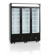 Морозильный шкаф Tefcold UFSC1600GCP-P со стеклянными дверьми
