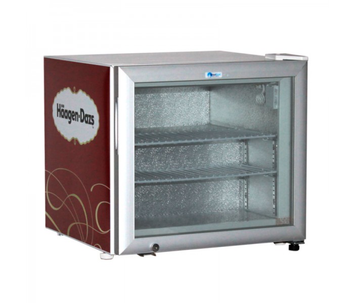 Морозильна шафа 50 л Tefcold UF50G настільний зі скляними дверима