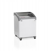 Морозильна скриня з вигнутим склом 130 л Tefcold NIC100SCEB для морозива