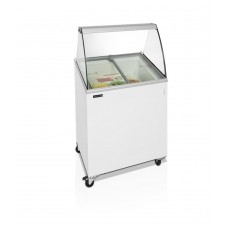 Морозильный ларь с прямым стеклом Tefcold IC200SCE-I для мороженого