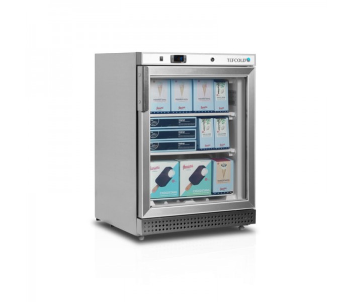 Морозильный шкаф Tefcold UF200SG со стеклянной дверью