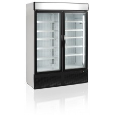 Холодильник Tefcold NF5000G-P зі скляними дверима