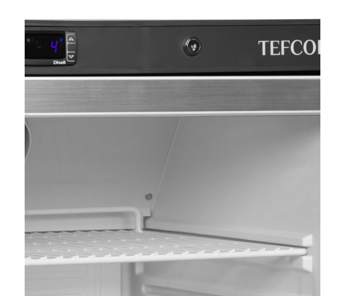 Морозильна шафа 200 л Tefcold UF200G зі скляними дверима