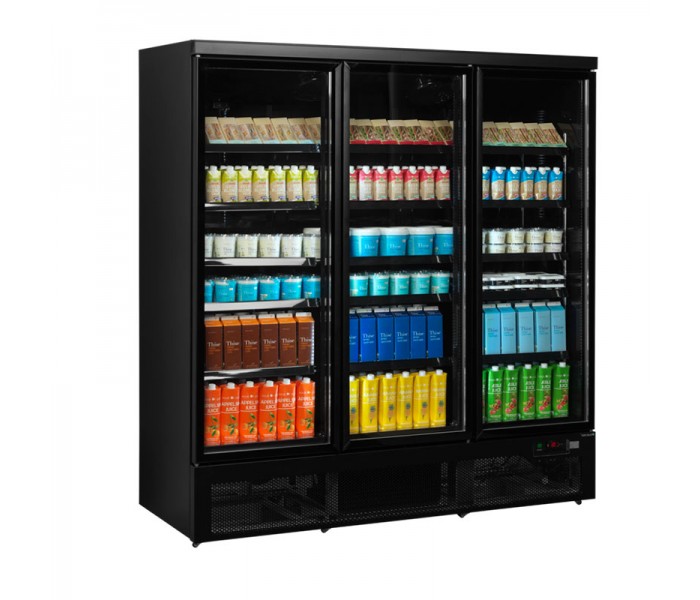 Холодильный шкаф со стеклом 1664 л Tefcold Atom Maxi C3DBB