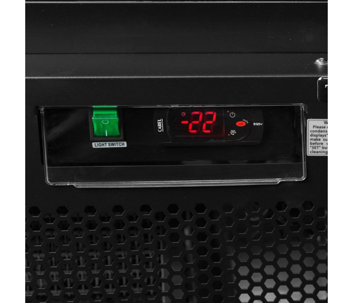 Морозильный шкаф со стеклом 560 л Tefcold Atom Maxi F1DBB