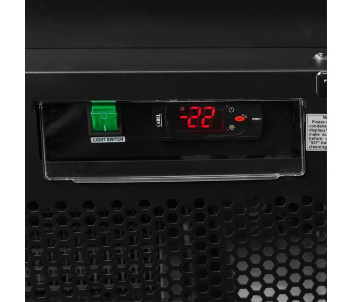 Морозильный шкаф со стеклом 1006 л Tefcold Atom Maxi F2DBB