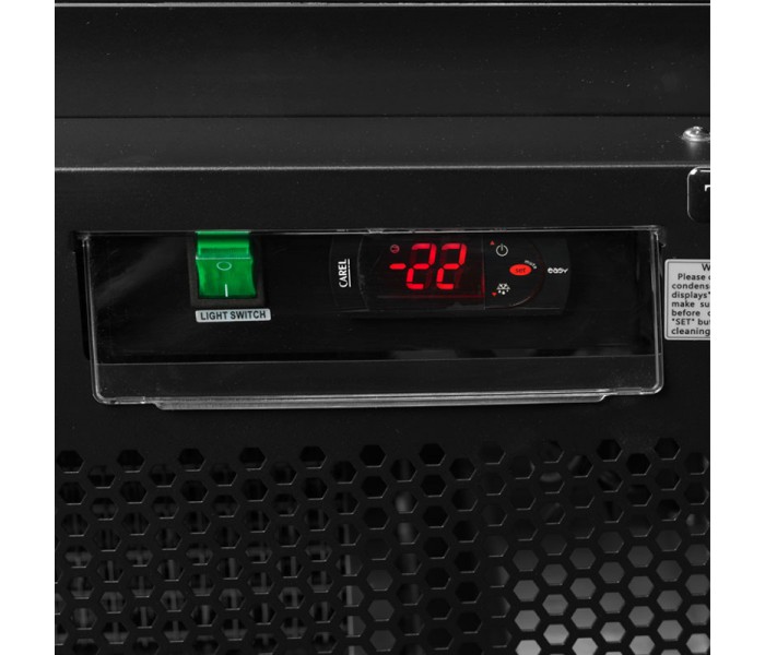 Морозильный шкаф со стеклом 1563 л Tefcold Atom Maxi F3DBB