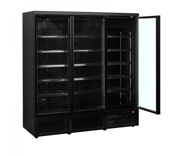 Морозильный шкаф со стеклом 1563 л Tefcold Atom Maxi F3DBB