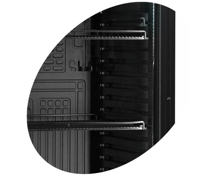Шафа холодильна 347 л Tefcold CEV425 BLACK