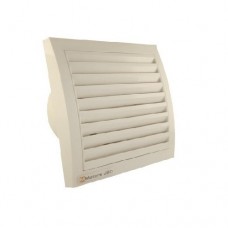 Витяжний вентилятор 60 м. куб. Mmotors ММ 100 ультратонкий у ванну білий з квадратною панеллю.
