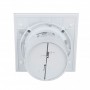 Дополнительное фото №3 - Дизайнерский вентилятор 105 м.куб. Mmotors MMP 100 в ванную стекло белое матовое