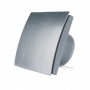 Дополнительное фото №1 - Дизайнерский вентилятор 169 м.куб. Mmotors MMP 100 в ванную пластик серебро