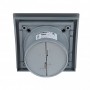 Дополнительное фото №4 - Дизайнерский вентилятор 169 м.куб. Mmotors MMP 100 в ванную пластик серебро