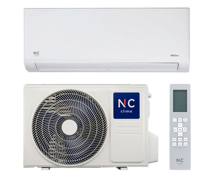 Кондиционер 25 кв м NC clima NCI09EHDIw1eu/NCO09EHDIw1eu Derby -15 С R32 инверторный
