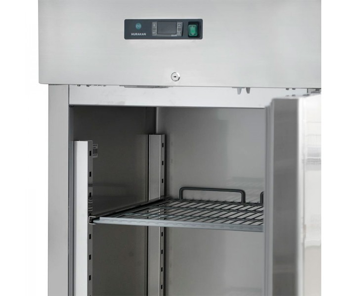 Морозильный шкаф Hurakan HKN-GX650BT INOX