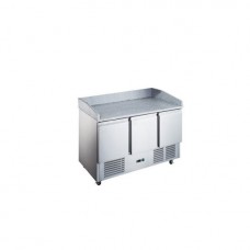 Стіл для піци 368 л Hurakan HKN-GXPZ3GR холодильний з гранітною поверхнею