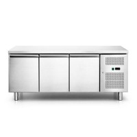Морозильний стіл 417 л Hurakan HKN-GN3ТNS 3 двері