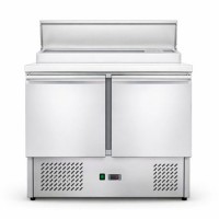 Саладетта 240 л Hurakan HKN-PZL2S 2 двери