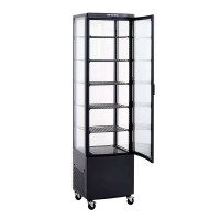 Холодильная витрина 278 л Hurakan HKN-UPD278B BLACK