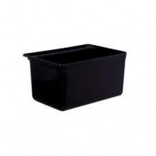 Ящик для сбора мусора к сервисной тележке черный пластик 335х231х180 мм