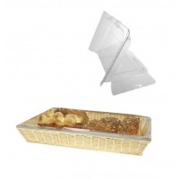 Корзинка с открывающимся крышкой колпаком 540х335х148 мм