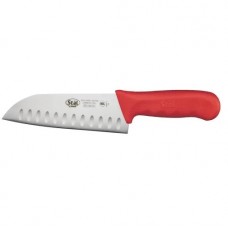 Нож сантоку STAL L18cm Winco KWP-70R красная пластиковая ручка