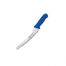 Нож для хлеба STAL L22cm Winco KWP-92U пластиковая синяя ручка