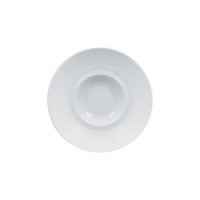 Rak Porcelain EVGD26 Круглая фарфоровая белая тарелка глубокая, Evolution, O 26 см, Evolution, 1 шт