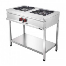 Плита промышленная газовая напольная Remta CEJ23L 2-х конфорочная