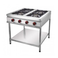 Плита промышленная газовая напольная Remta CEJ32L 4-х конфорочная