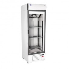 Холодильна шафа Росс Torino-500C нерж зі скляними дверима