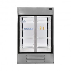 Холодильный шкаф Росс Torino-П-800ССК со стеклянными дверьми купе и панорамным задним стеклопакетом
