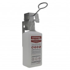 Локтевой дозатор SK EDW2K WS Mini+ металлик c антисептиком Септоплюс-ультра 1L