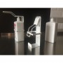 Додаткове фото №9 - Ліктьовий дозатор тримач для мила та антисептика з 1л флаконом SK 3243-01 СБ ВП