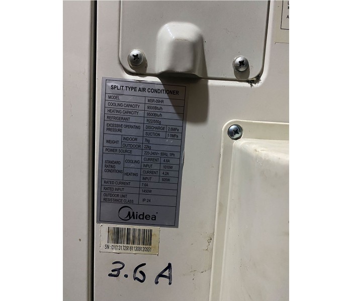 Кондиционер 9000 BTU Midea MSR-09HR + Arvin AF-MS9HCL б/у