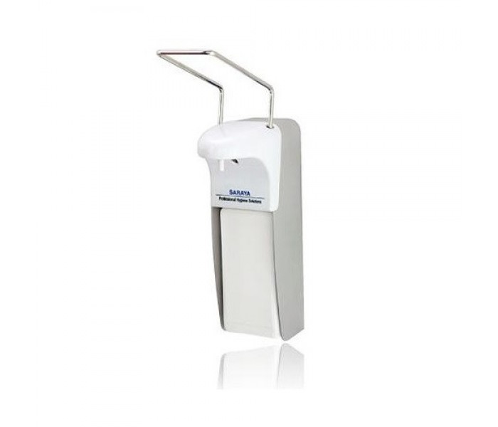 Локтевой дозатор Saraya MDS-1000A в алюминиевом корпусе