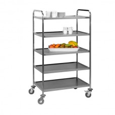 Тележка сервировочная 5 полок Saro DAVID