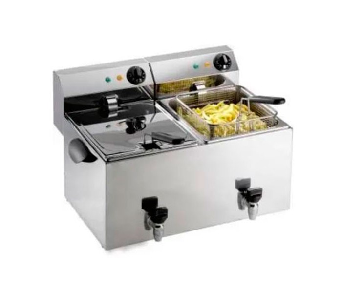 Фритюрница эл 2x8 л Saro PROFRI 88V
