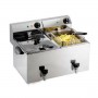 Дополнительное фото №1 - Фритюрница эл 2x8 л Saro PROFRI 88V