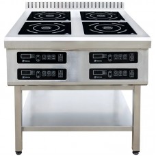 Индукционная плита напольная Tehma Modular TMI35M4 Pro 4-х конфорочная x 3,5 кВт