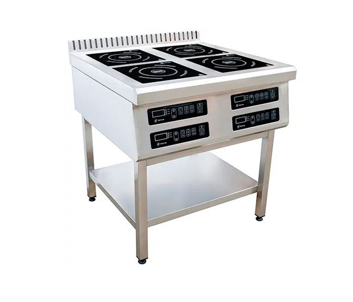 Индукционная плита напольная Tehma Modular TMI35M4 Pro 4-х конфорочная x 3,5 кВт