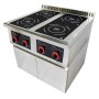 Дополнительное фото №3 - Индукционная плита 4-х конфорочная Tehma Modular TMI 4xD4 800х720х850 4 кВт напольная с дверью