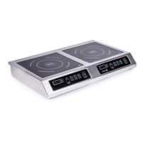 Індукційна плита 2-ох конфорочна Tehma 710х445х110мм 2x3,5 кВт настільна