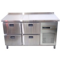 Холодильный стол Tehma 4 выдвижных ящика 220 л w600
