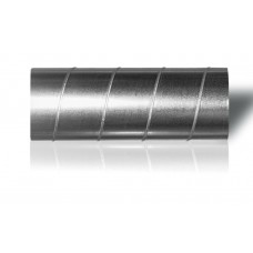 Прямой воздуховод 100мм круглого сечения Вентс Спировент 100/2