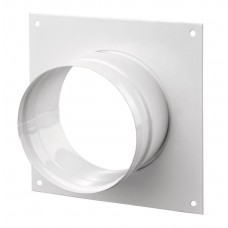 Фланец металлический с квадратной пластиной Вентс ФМК 100 Ц