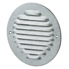 Приточно-вытяжная решетка металлическая круглая Вентс МВМО1 100 бс Ц